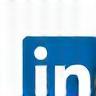 LinkedIn social media icon