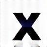X (formerly Twitter) social media icon